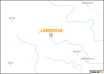 map of LaBranche
