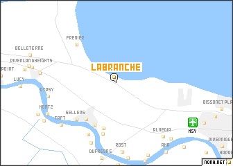 map of La Branche