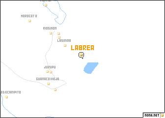 map of La Brea