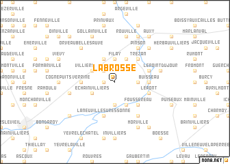 map of Labrosse