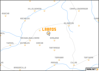 map of Labros