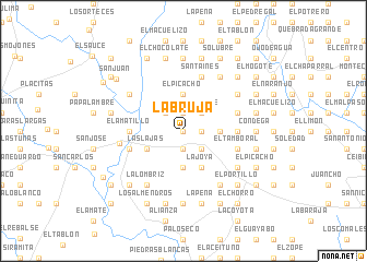 map of La Bruja