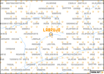 map of Labrujo