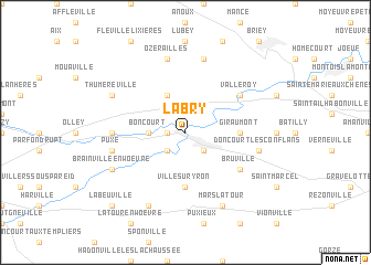 map of Labry
