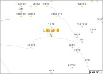 map of Labsani
