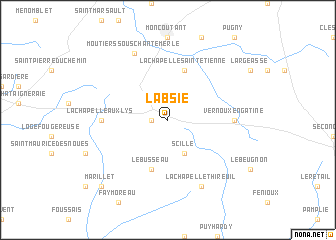 map of LʼAbsie