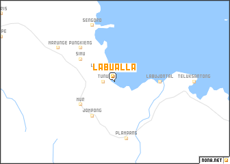 map of Labu Alla