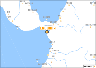 map of Labuana