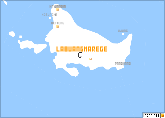 map of Labuangmarege