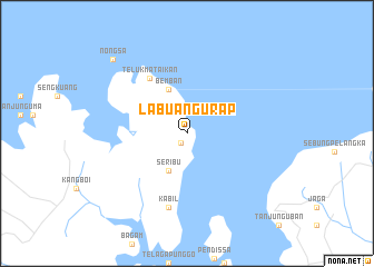 map of Labuangurap