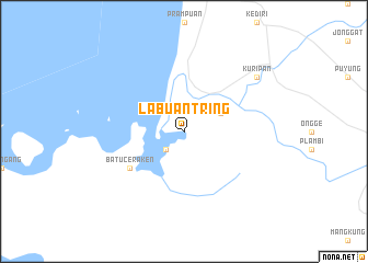 map of Labuan Tring
