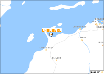 map of Labuberu