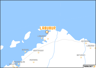 map of Labu Bur