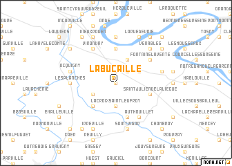 map of La Bucaille