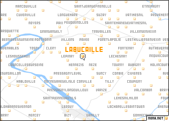 map of La Bucaille