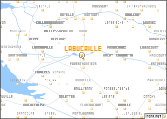 map of La Bucaille