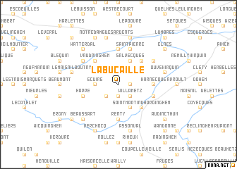 map of La Bucaille