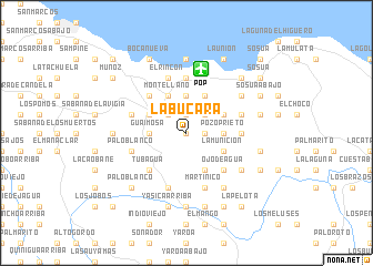 map of La Búcara