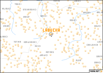 map of Labucka