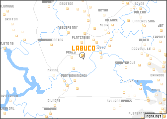 map of Labuco