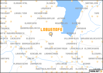 map of La Buena Fe