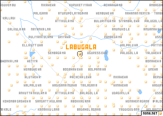 map of Labugala