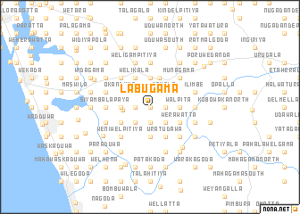 map of Labugama