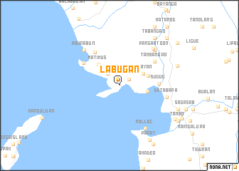 map of Labugan