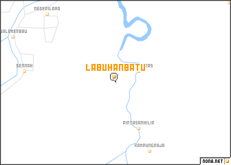 map of Labuhanbatu