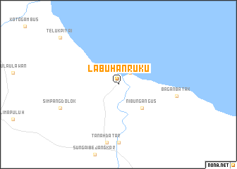 map of Labuhanruku