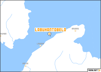 map of Labuhantobelo