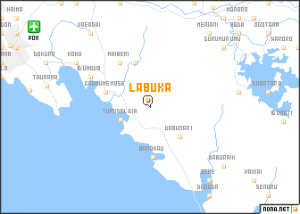 map of Labuka