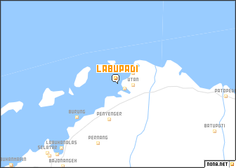 map of Labupadi