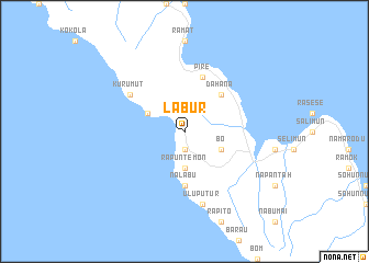 map of Labur