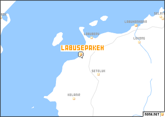 map of Labu Sepakeh