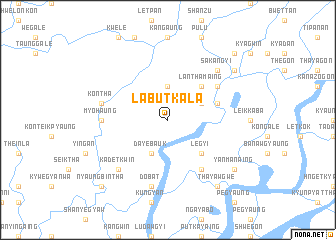 map of Labutkala