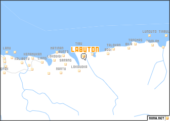 map of Labuton