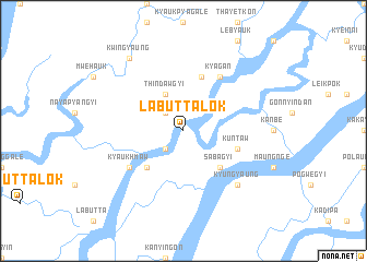 map of Labuttalok