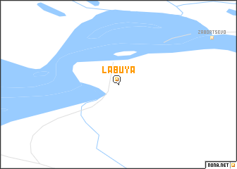 map of Labuya