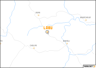 map of Lābu