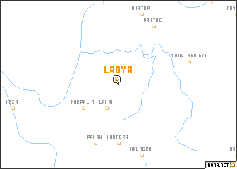 map of Labya