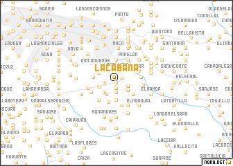 map of La Cabaña