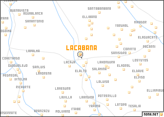 map of La Cabaña