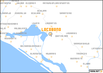 map of La Cabaña