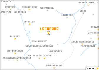 map of La Cabaña