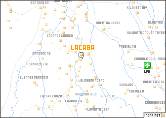 map of La Caba