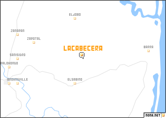 map of La Cabecera