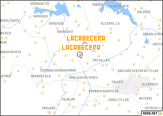 map of La Cabecera
