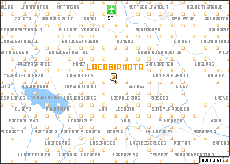 map of La Cabirmota