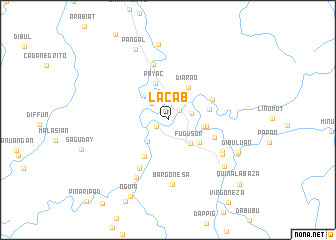 map of Lacab